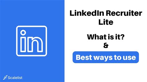 Introduction to LinkedIn Recruiter Lite .
